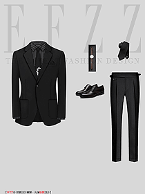 秋冬西裝工作服套裝男女同款職業正裝西服工裝制服設計定制