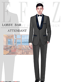 西裝禮服職業裝銀行4S店大堂經理毛料工作服酒店前臺售樓部秋冬裝