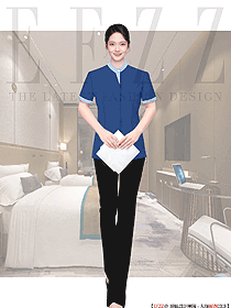 酒店客房服務(wù)員制服醫(yī)院物業(yè)阿姨清潔工套裝
