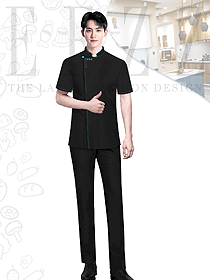 深圳面包烘焙師服裝設計圖