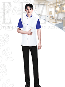 拼色廚師服批發(fā)原創(chuàng)設(shè)計圖案例作品
