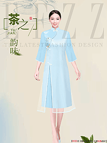 茶文化服裝服飾原創(chuàng)設計方案