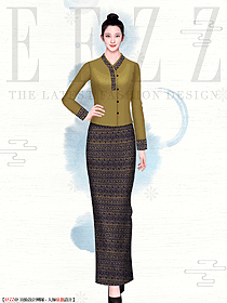 泰式spa會所員工制服設計職業裝原創作品