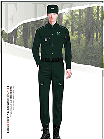 保安工作服春秋冬套裝男女物業特訓長袖作訓服原創設計