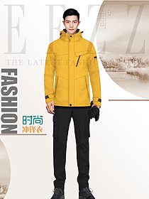 戶外沖鋒衣男女潮牌三合一可拆卸兩件套秋冬季加絨加厚登山服外套