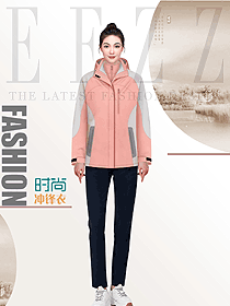 新款沖鋒衣女三合一寬松外套男秋冬戶外防水防風登山滑雪服原創設計