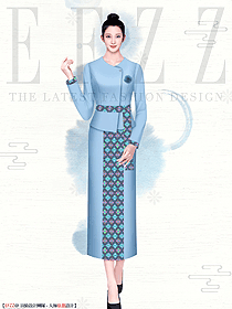 四川文化特色旅游景區工作人員制服設計原創圖