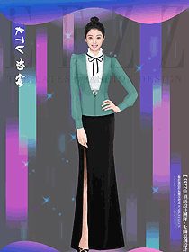 酒店夜總會(huì)KTV咨客女裝制服定制款