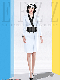 小香風短外套女春秋新款百搭小西裝職業(yè)裝定制設計款