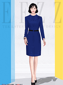 女職業(yè)套裝免燙高端通勤西服英倫商務(wù)正裝工作服