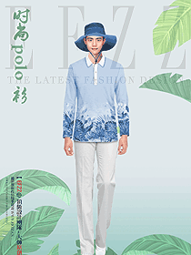 團體服工衣定制男女員工服文化衫原創設計效果圖