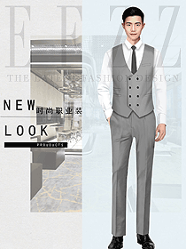 銀行工裝職業套裝薄背心西服馬夾坎肩外穿工作服