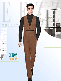 西服馬夾男士修身春秋職業英倫背心韓版潮正裝西裝馬甲服裝