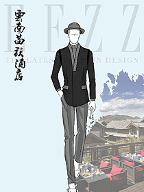 酒店門童迎賓服物業形象崗秋冬保安制服定制設計