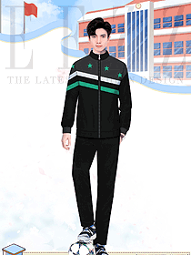初高中生校服運動服裝套裝設計圖