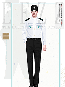 夏季襯衫款物業(yè)制服套裝門衛(wèi)安保服