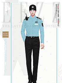 長(zhǎng)袖套裝男夏季制服可定制服裝