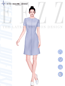 夏季連衣裙護(hù)士服口腔醫(yī)院牙科工作服