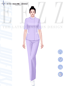 定制設(shè)計(jì)款春秋季口腔醫(yī)生護(hù)士工作服裝