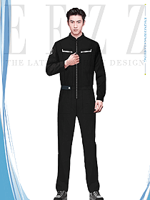 刺繡logo工作服套裝男春秋勞保服