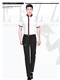 西餐咖啡廳火鍋店工裝短袖男女襯衫