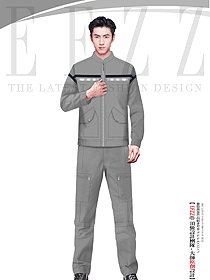 勞保工作褲耐臟防塵工地工作服設(shè)計(jì)圖