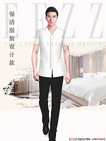 酒店物業(yè)客房家政清潔員衣服男款套裝