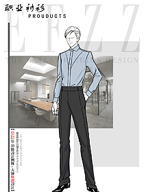 職業(yè)裝服裝手繪款棉質(zhì)舒適襯衣外套修身西裝宴會襯衫