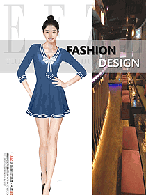 技師工作服女夜總會場dj公主服設(shè)計圖