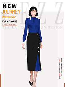 法式優雅氣質氛圍感墊肩絲滑小眾圓領長袖襯衫女裝設計圖