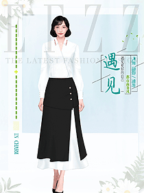 特色職業正裝職員女士夏秋款襯衣