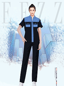 防靜電工作服套裝上衣褲子夏季短袖勞保服