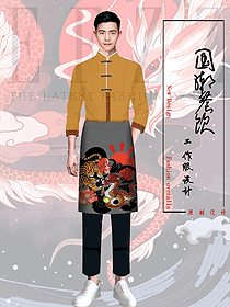 邊境風光民族風情裝修酒店設計-員工時尚特色制服方案