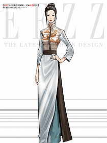 新中式漢服改良款時尚穿搭