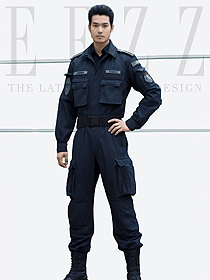 春秋戶外戰術服耐磨作戰服執勤工作服