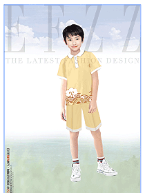 中式校服襯衫短袖T恤男學院風