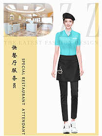 堂餐外賣派送店員員工制服設(shè)計(jì)圖