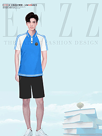 高端定制學生校服T恤運動風原創方案