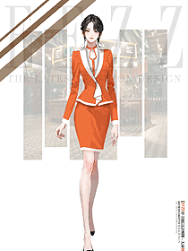 連鎖酒吧KTV工作人員制服定制設計圖