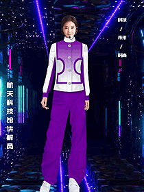 景區(qū)講解員工作制服定制設計效果圖