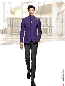 五星級酒店禮賓部服務(wù)員工衣定制款設(shè)計圖