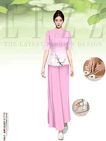 女秋季按摩足浴療時尚氣質(zhì)高端美容院皮膚管理技師服