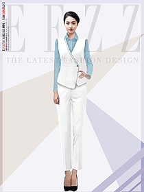 西裝馬甲女春秋季外搭寬松開衩西服背心款服裝