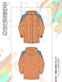 校園沖鋒衣定制印LOGO學生校服團隊服