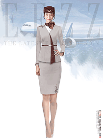 空乘地勤前臺售樓部工作服氣質(zhì)職業(yè)裝定制設(shè)計