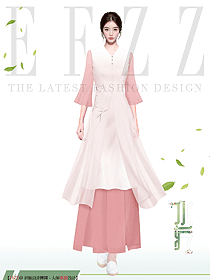 江南水鄉spa會所員工制服定制設計原創作品