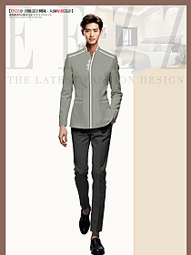 酒店物業客房男款員工定制工作服裝