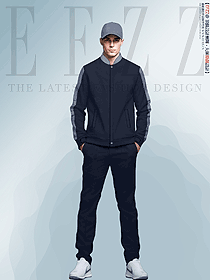 高品質沖鋒衣定制logo字企業工裝夾克定制工作服