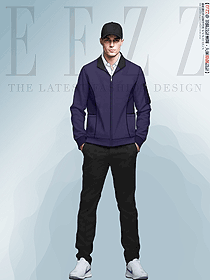 高端夾克棒球服定制印logo秋冬季企業工裝定制設計