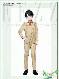 合唱朗誦演出服學院風班服秋季套裝手繪校服設計圖